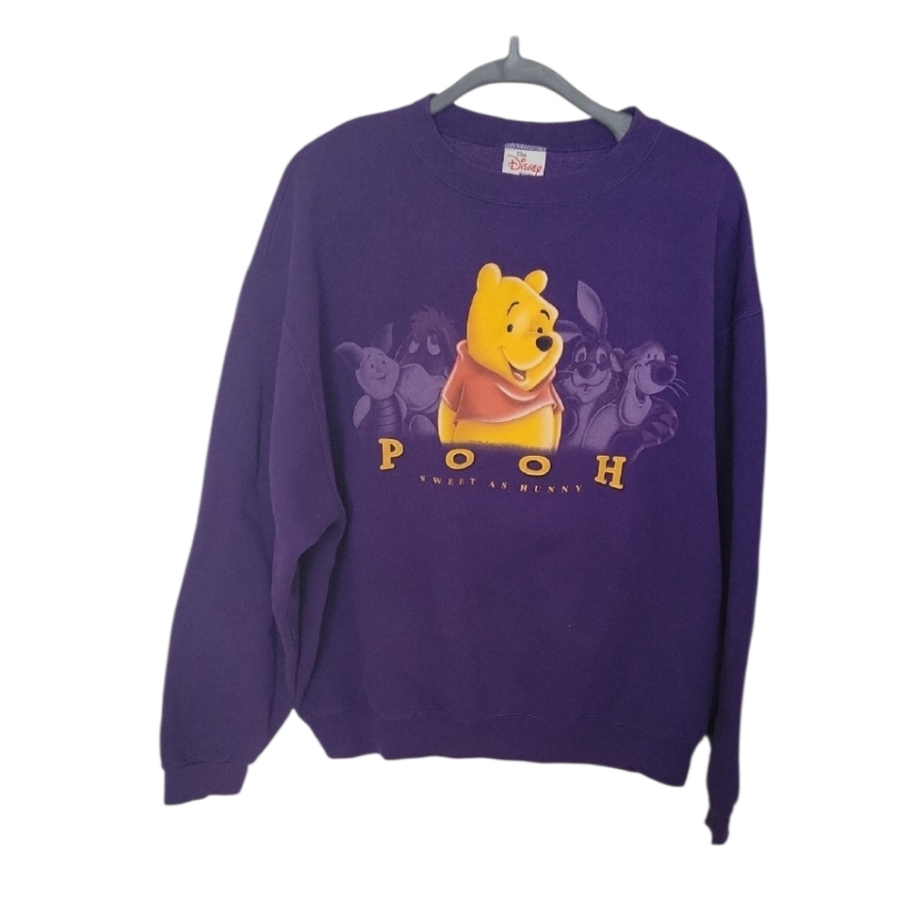 Disney Women's Pooh Sweet As Hunny Sweater Medium